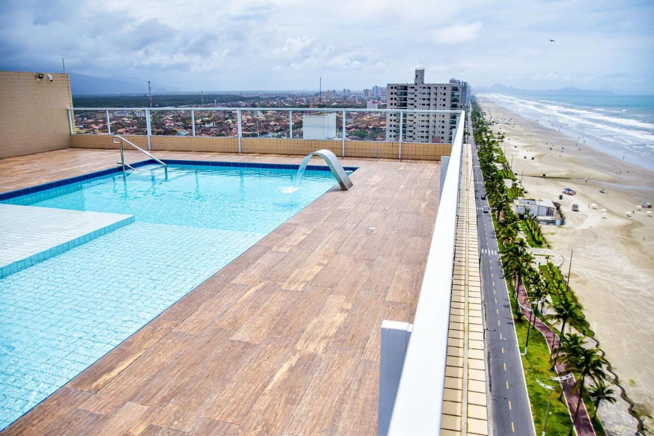 شقة برايا جراندي  في Apto C Wi-Fi A Beira-Mar Na Praia Jardim Real Sp المظهر الخارجي الصورة