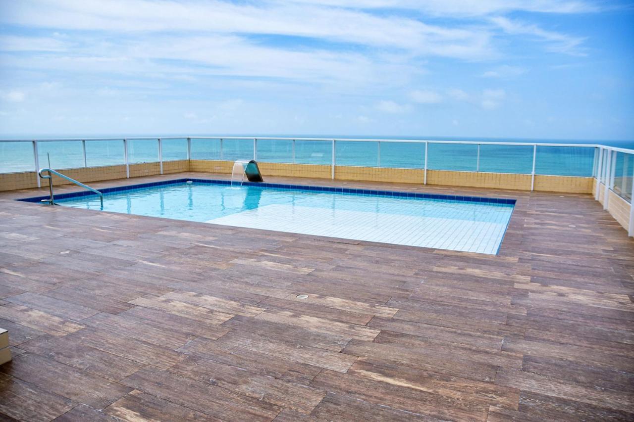شقة برايا جراندي  في Apto C Wi-Fi A Beira-Mar Na Praia Jardim Real Sp المظهر الخارجي الصورة